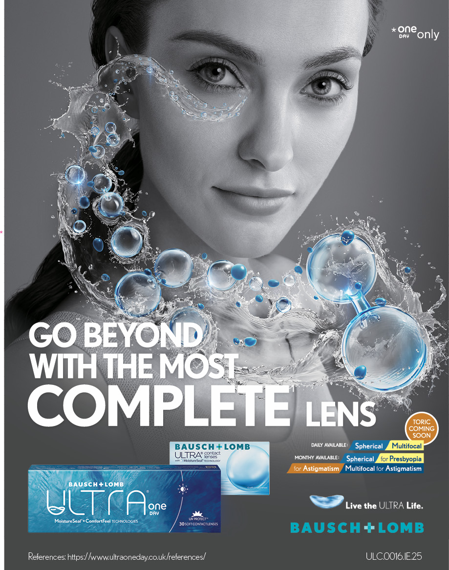 B+L Ultra ONEday daily lenses